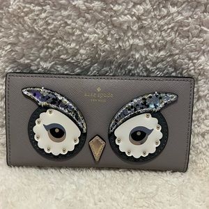 Kate Spade Owl Slim Wallet